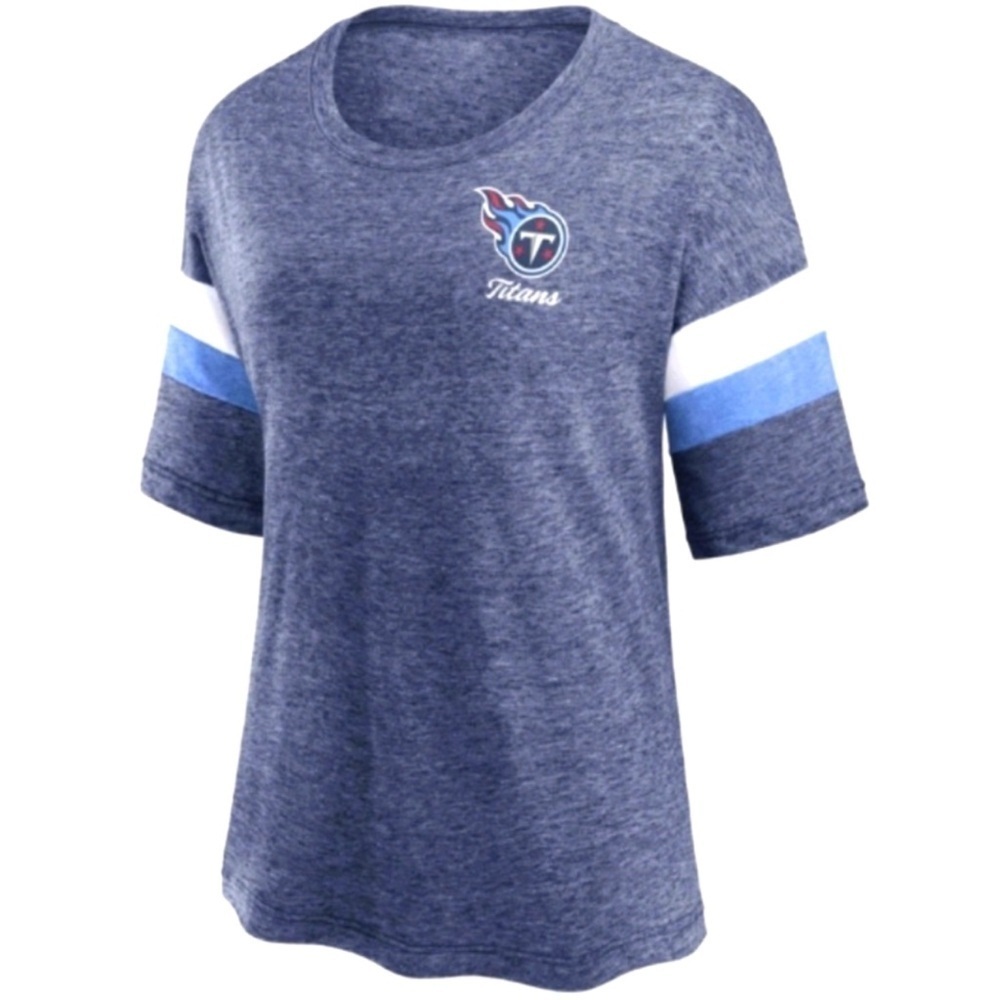 NFL Tennessee Titans Women's Scoop Neck Short Sleeve T Shirt - New with Tags